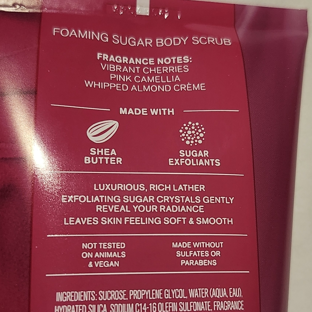 Bath & Body Works Foaming Sugar Scrub In Perfect In Pink - Picture 5 of 6